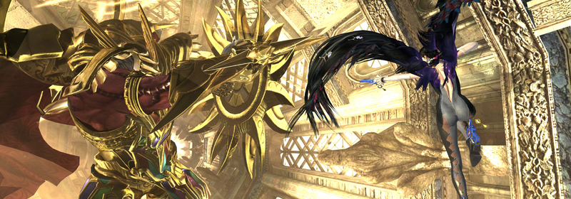 Illustration for article titled Bayonetta 2 welcomes players with something-for-everyone surrealism